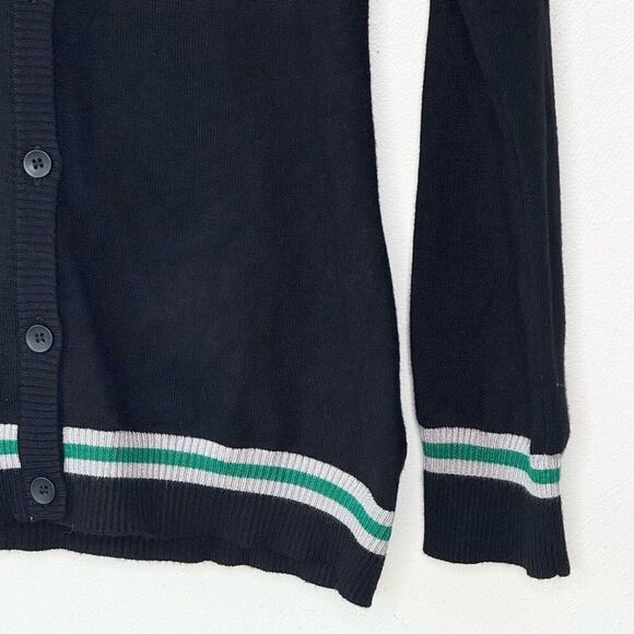 Hot Topic Harry Potter Slytherin House Black Cardigan - Women’s US S - Picture 3 of 9